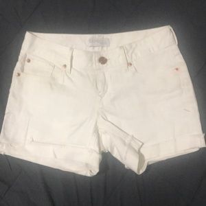 White shorts